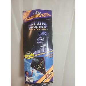 "Vintage Spectra Star Wars Diamond Kite - Darth Vader - New in Package 1996